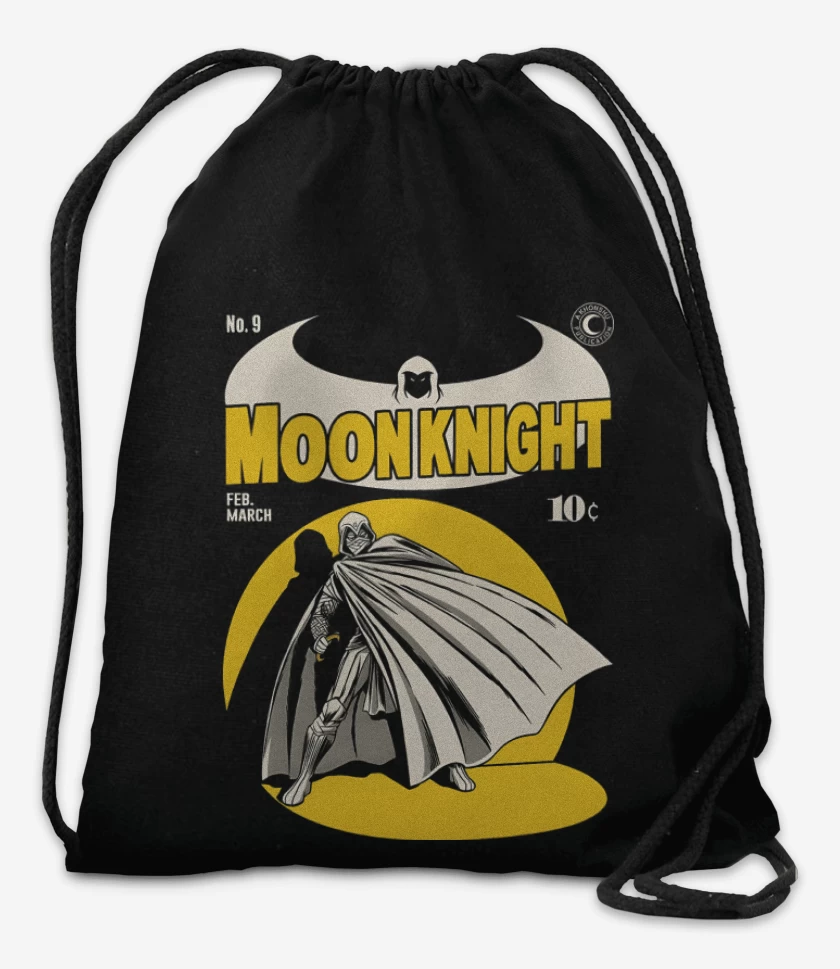 Mochila Negro de Moon Knight Comic