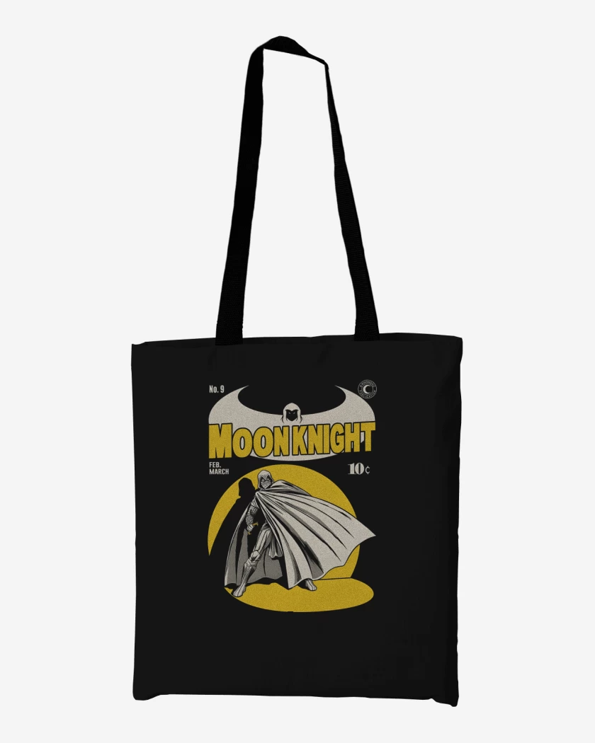 Totebag Negro de Moon Knight Comic