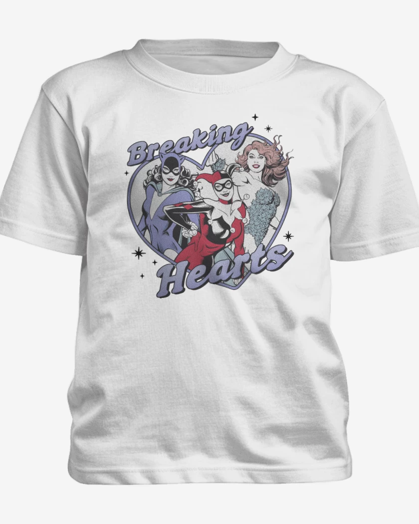 Polera de niño Blanco de Heartbreakers