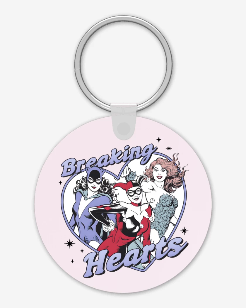 Llavero Rosa Pastel de Heartbreakers