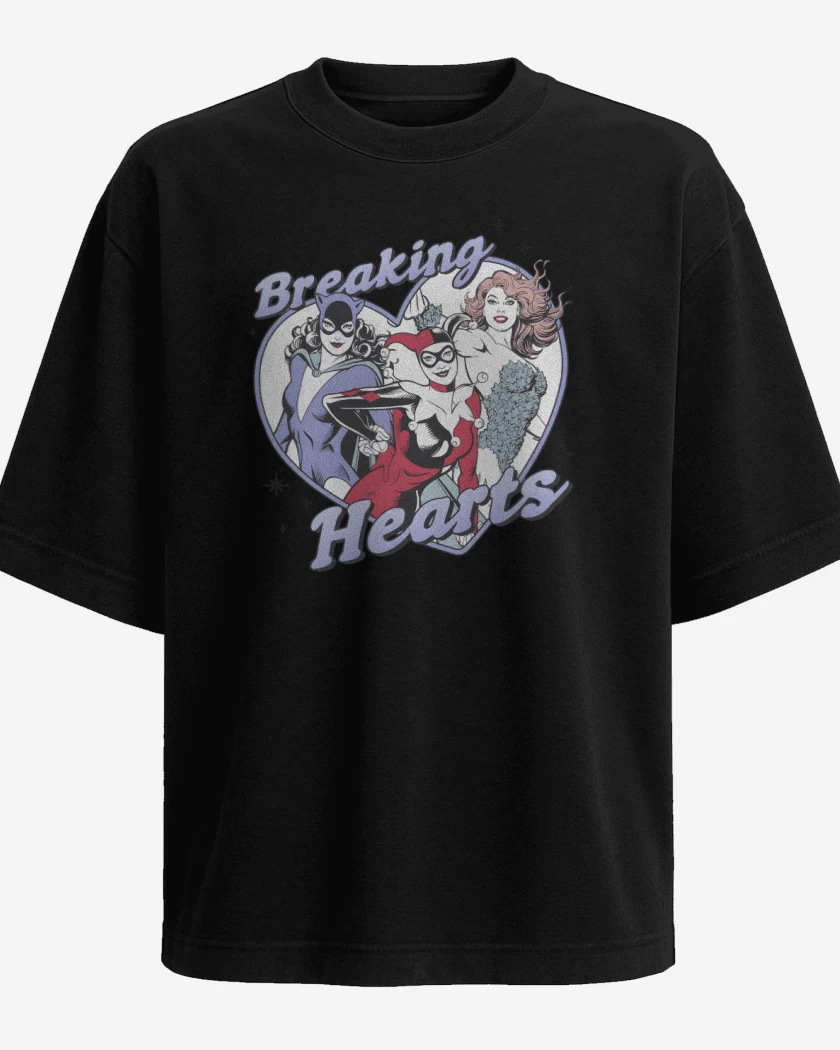 Polera Oversize Heartbreakers