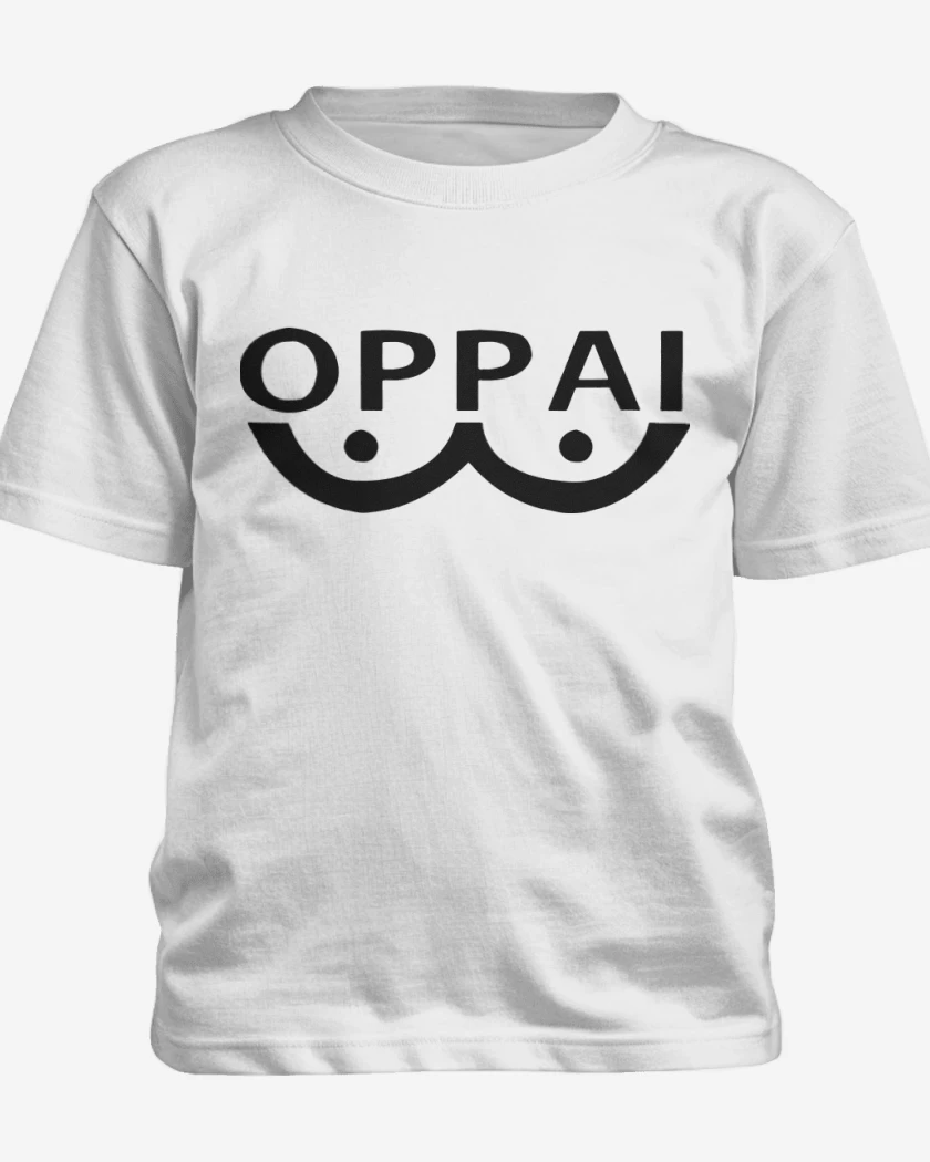 Polera de niño Blanco de Oppai