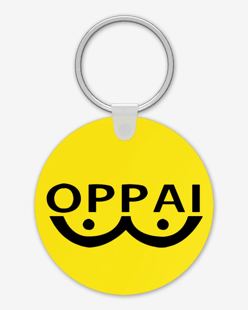 Llavero Amarillo de Oppai