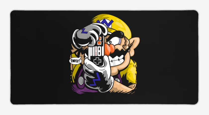 Mouse pad Gamer Negro de The Killing Wario