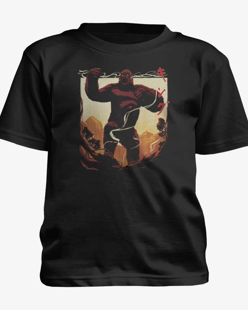 Polera de niño Negro de Rey Kong