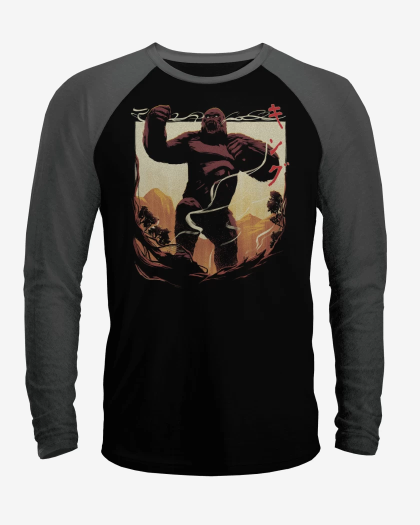 Polera Raglan Rey Kong