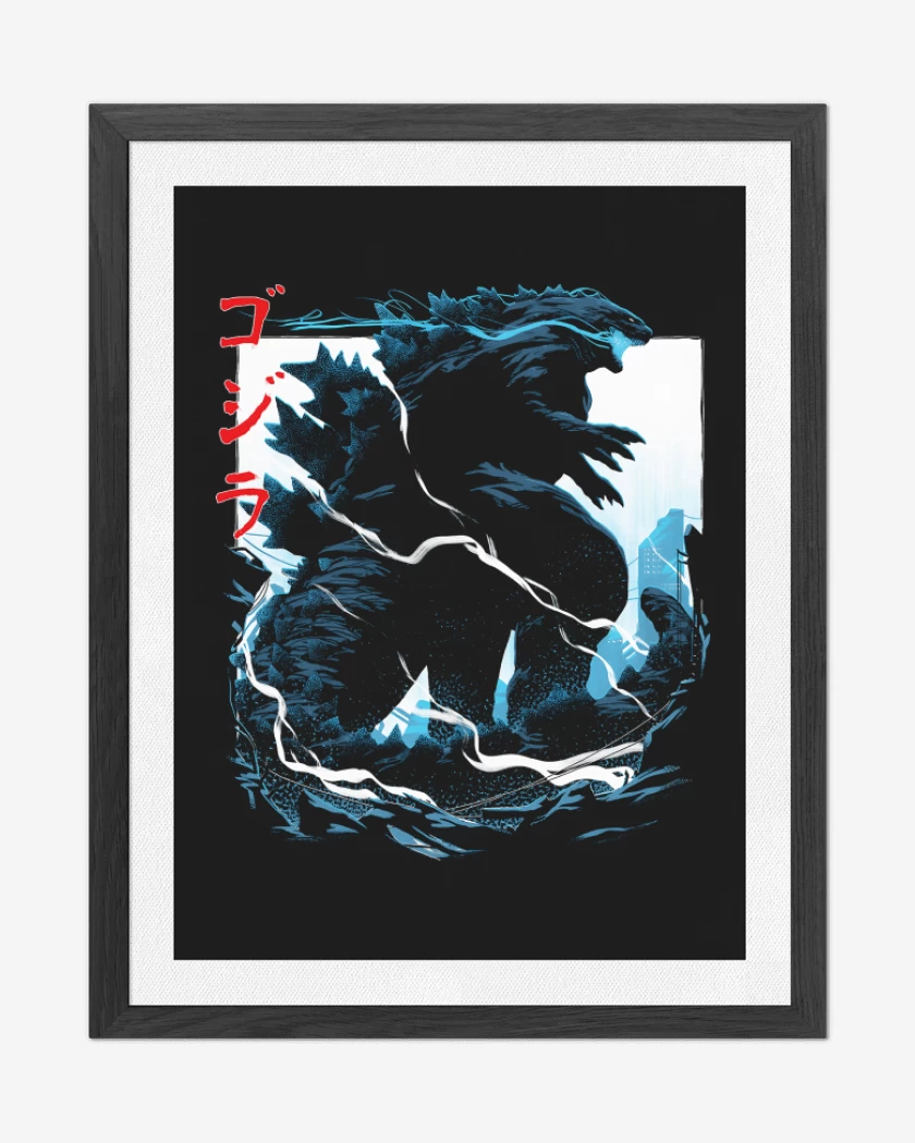 Cuadro decorativo Godzilla king of monsters