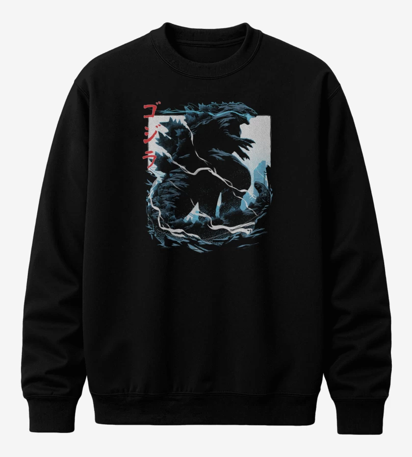 Poleron polo Godzilla king of monsters