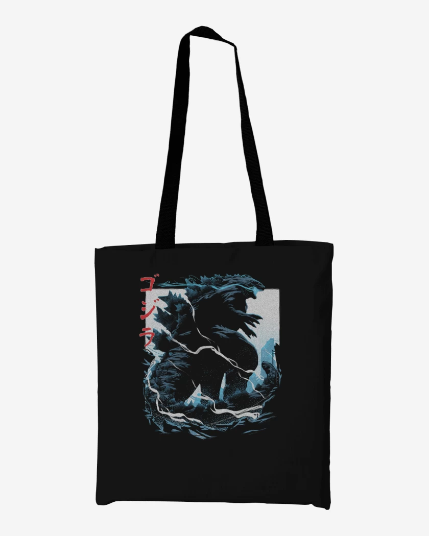 Totebag Godzilla king of monsters