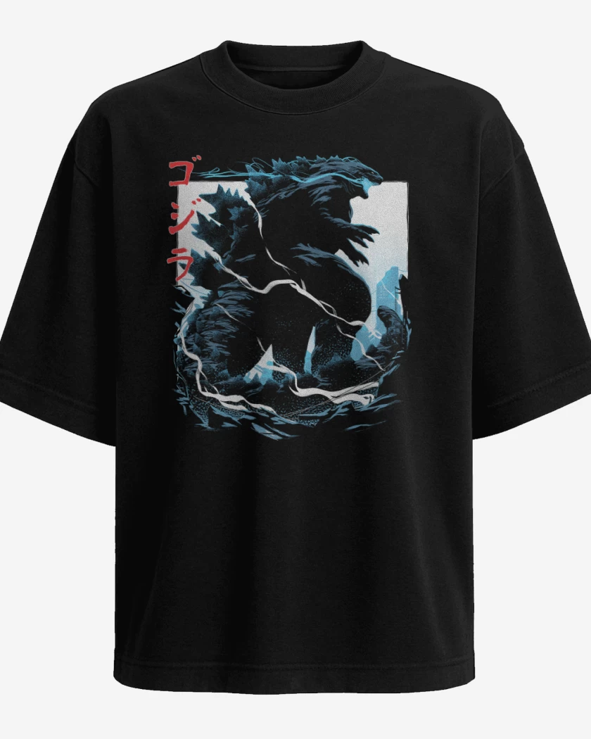 Polera Oversize Godzilla king of monsters