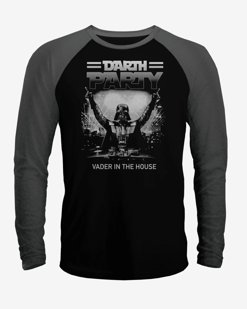 Polera Raglan Darth Party