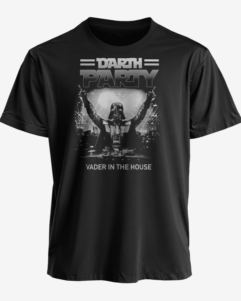 Polera premium Negro de Darth Party