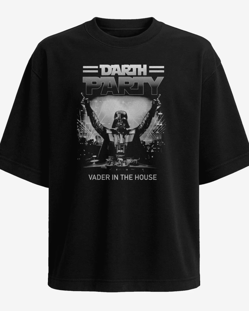 Polera Oversize Darth Party