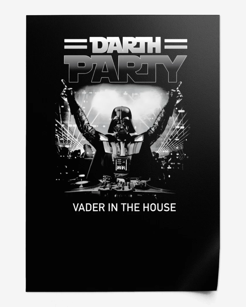 Print Darth Party