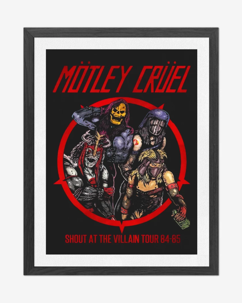Cuadro decorativo Motley Cruel