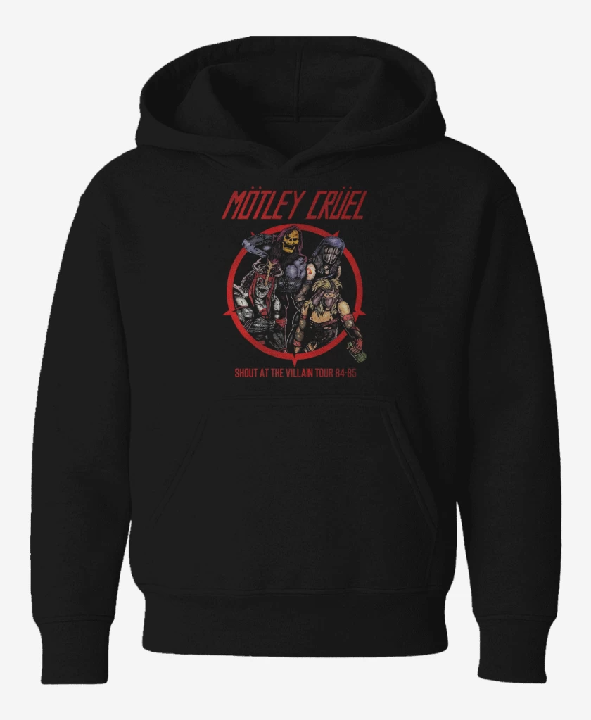 Poleron de niño Negro de Motley Cruel