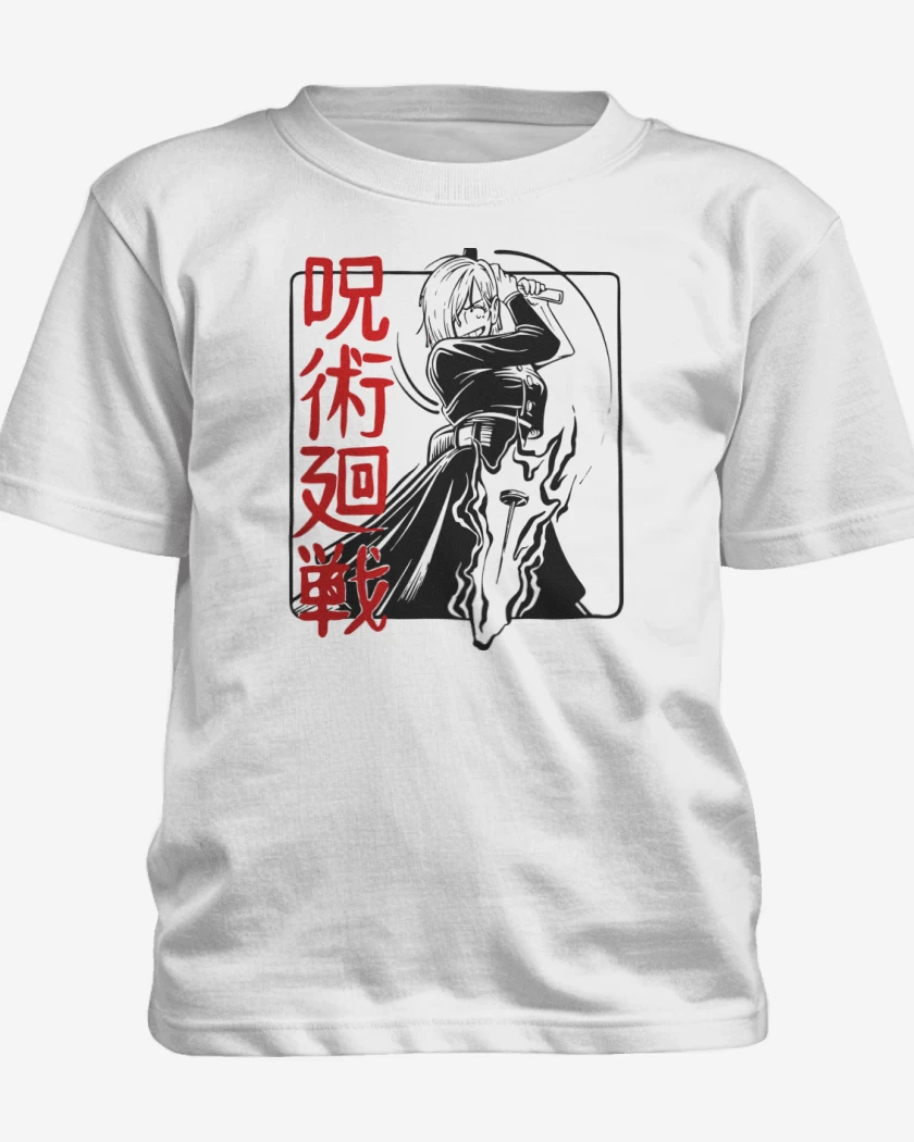 Polera de niño Blanco de Nobara Kugisaki
