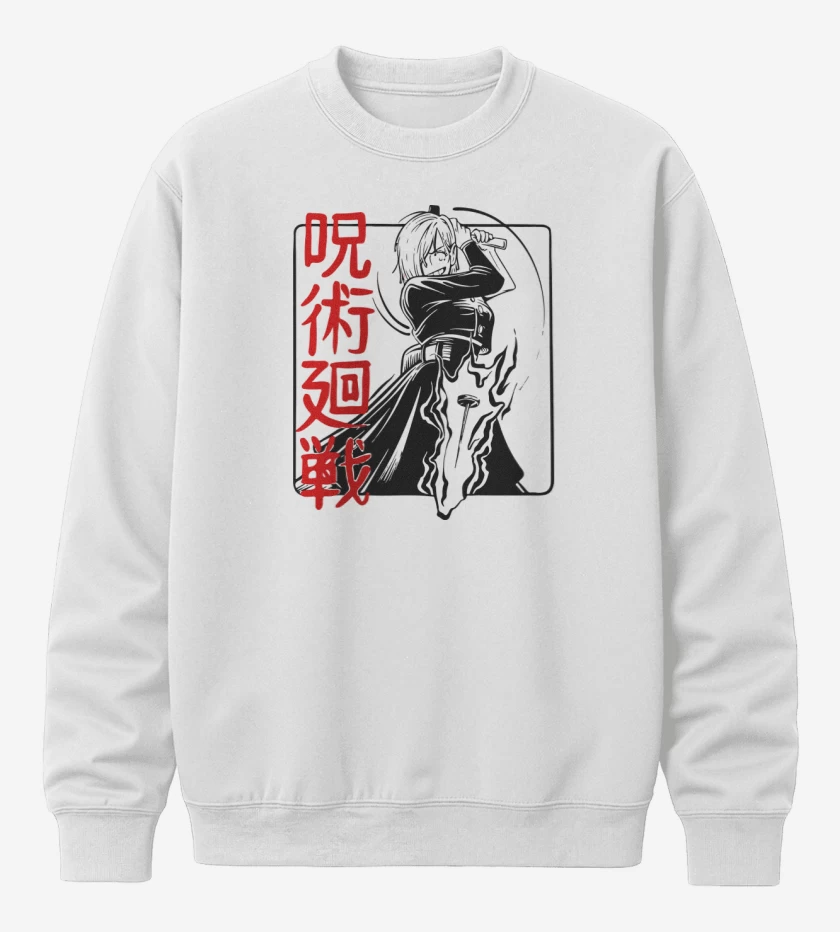 Poleron polo Blanco de Nobara Kugisaki