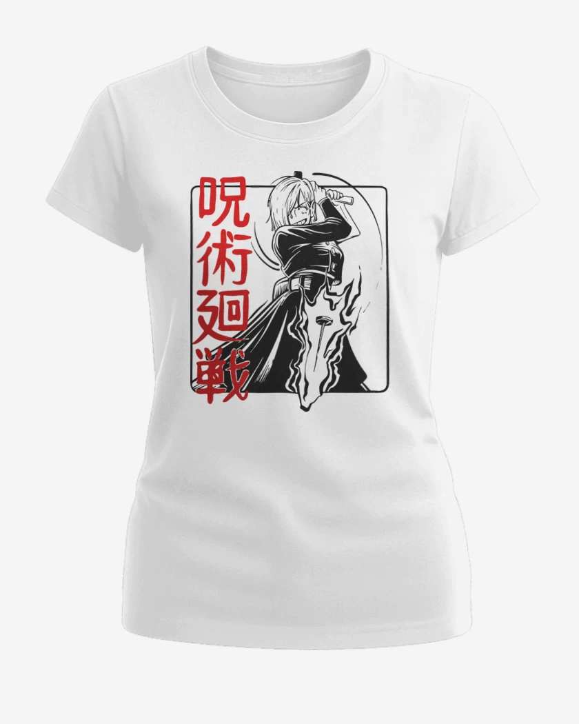 Polera de Mujer Blanco de Nobara Kugisaki