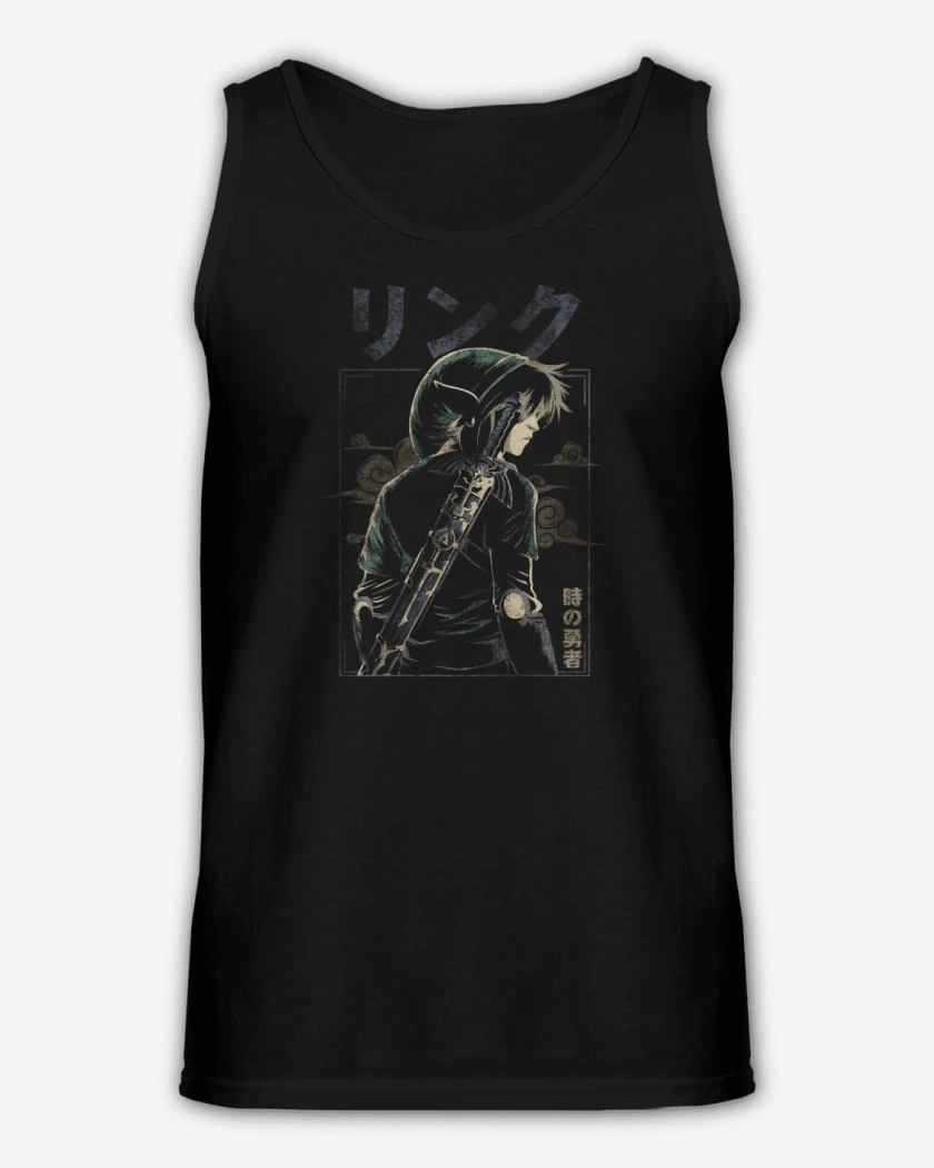Sudadera Negro de Link Anime