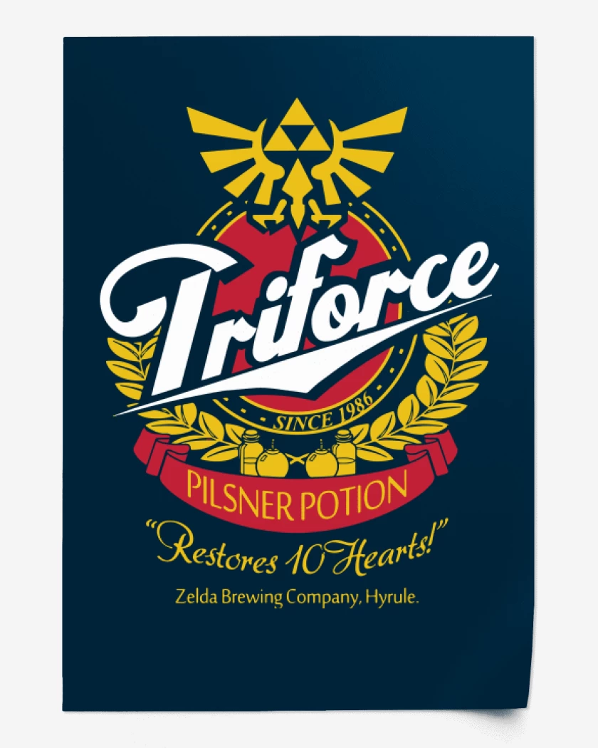 Print Triforce Pilsen Potion