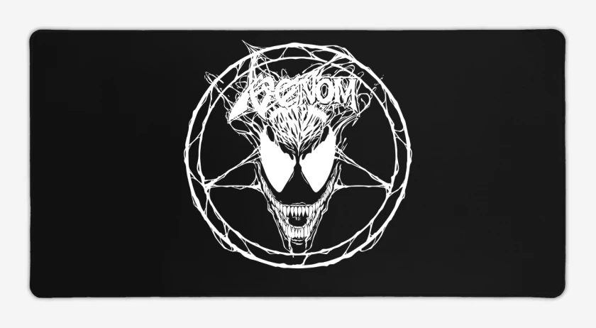 Mouse pad Gamer Negro de Venom WTH