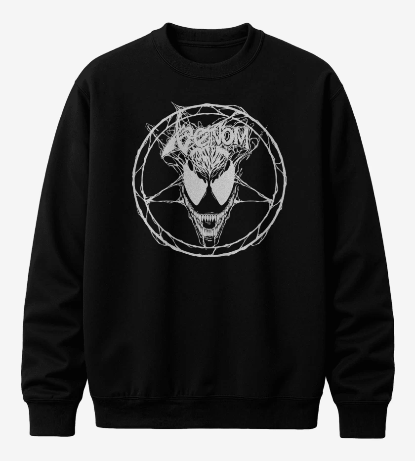 Poleron polo Negro de Venom WTH