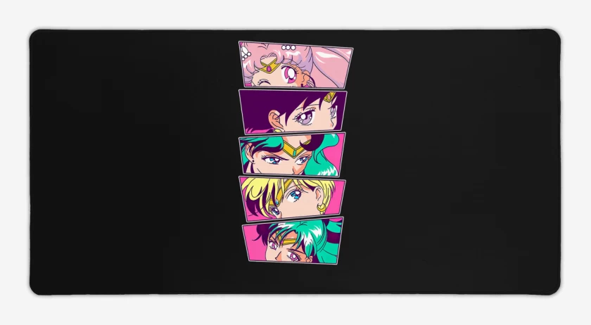 Mouse pad Gamer Negro de Sailors