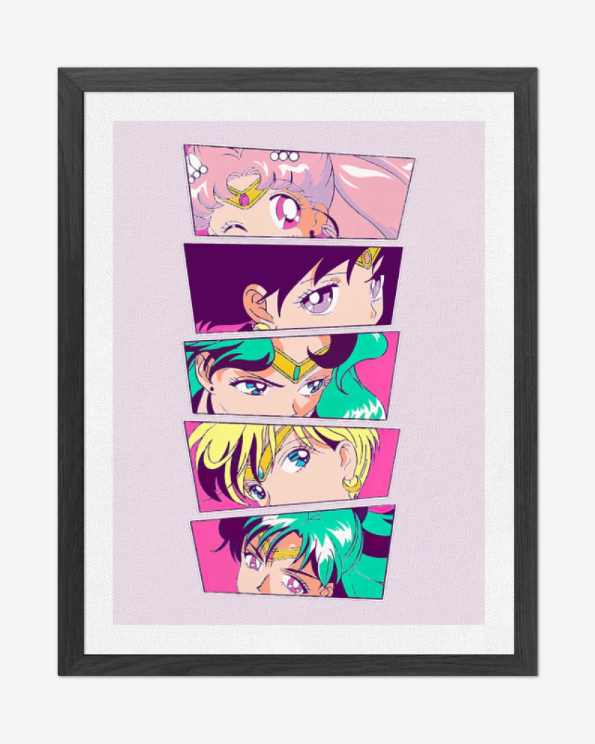 Cuadro decorativo Rosa Pastel de Sailors