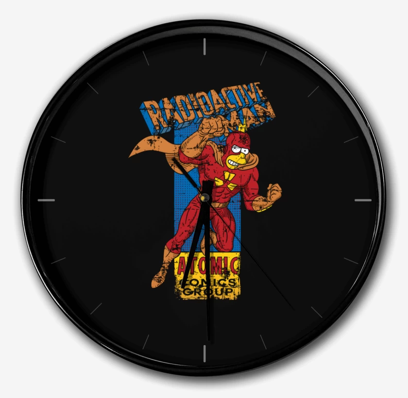 Reloj Negro de Radioactive man