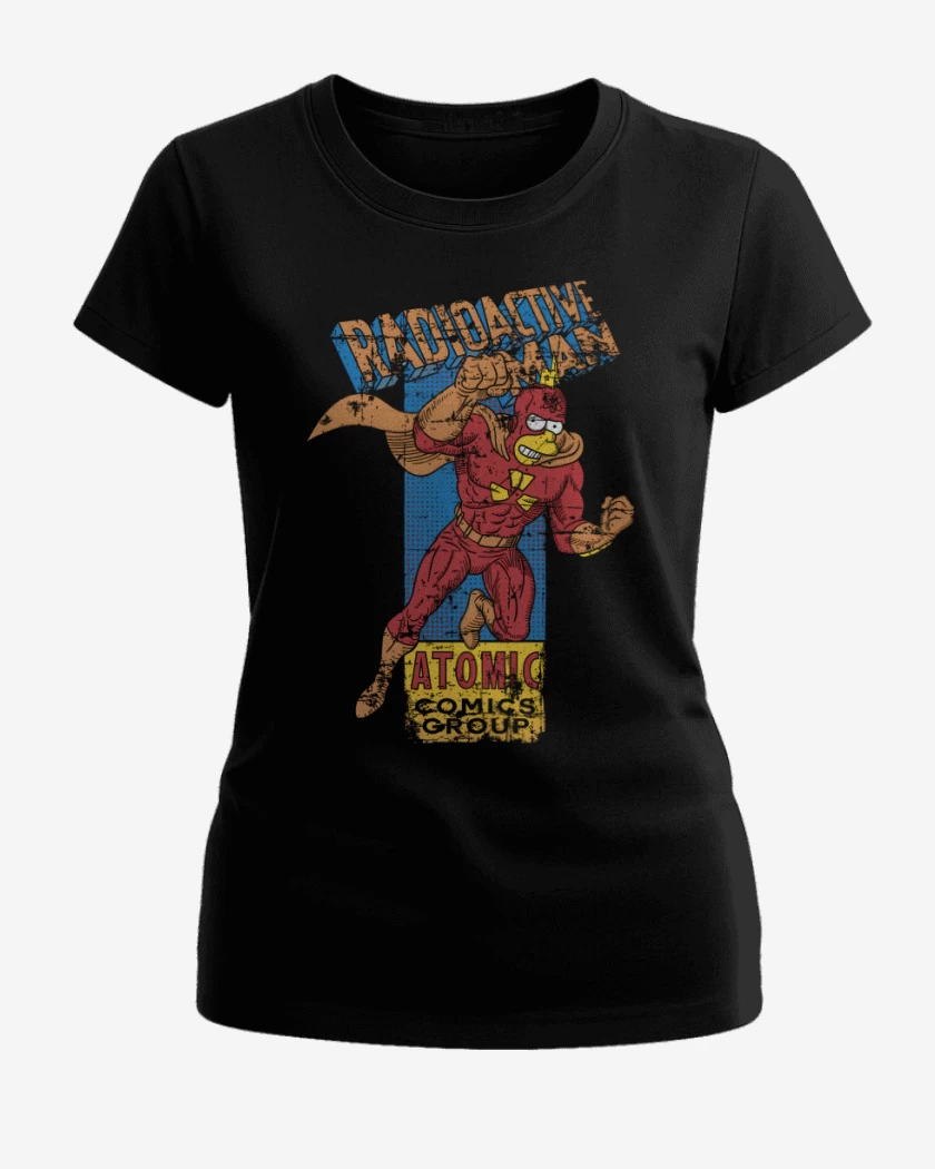 Polera de Mujer Negro de Radioactive man