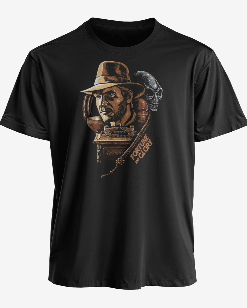 Polera premium Negro de Indiana Jones