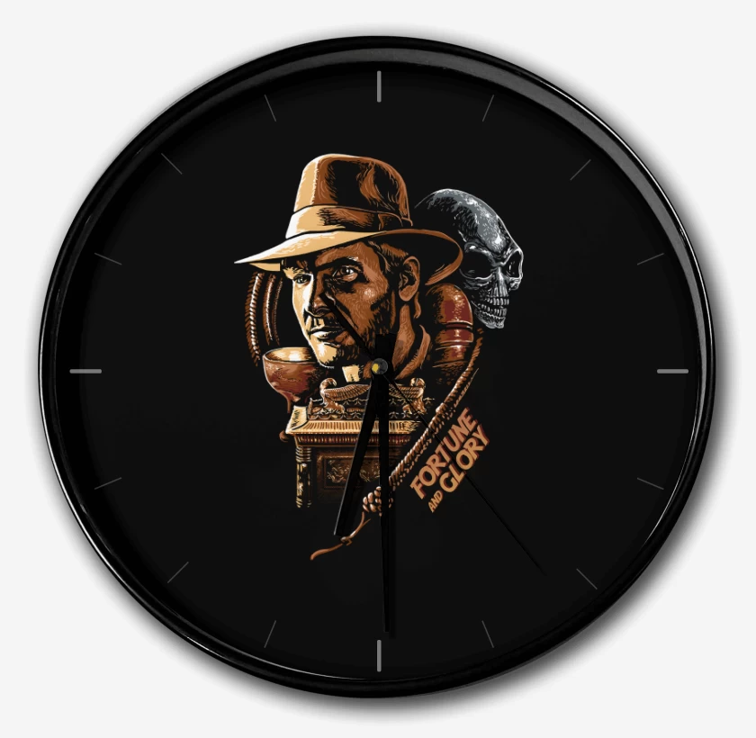 Reloj Negro de Indiana Jones