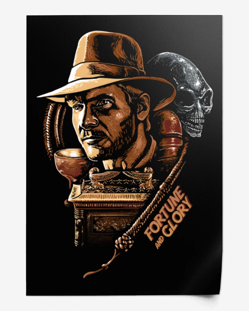 Print Indiana Jones