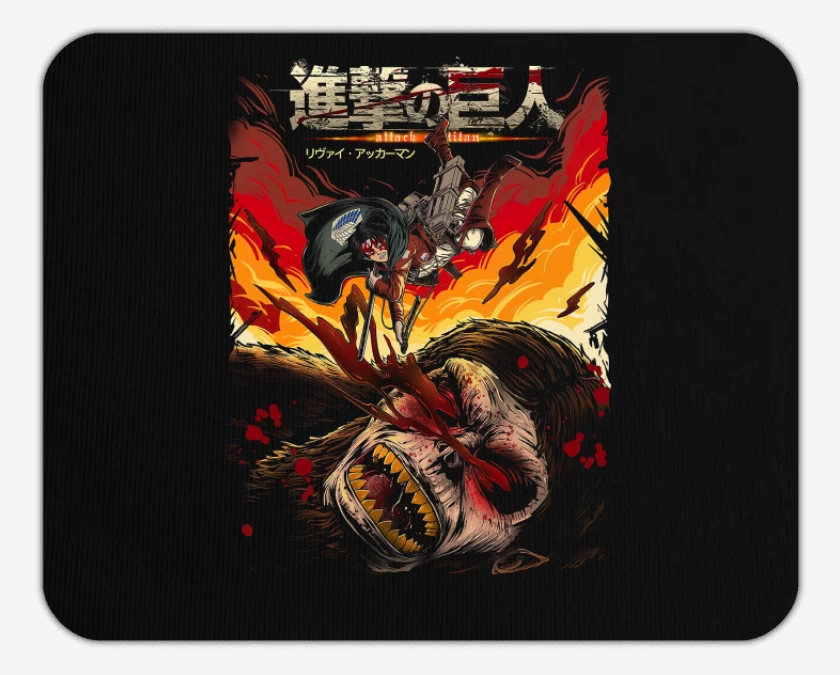 Mousepad Levi vs Zeke