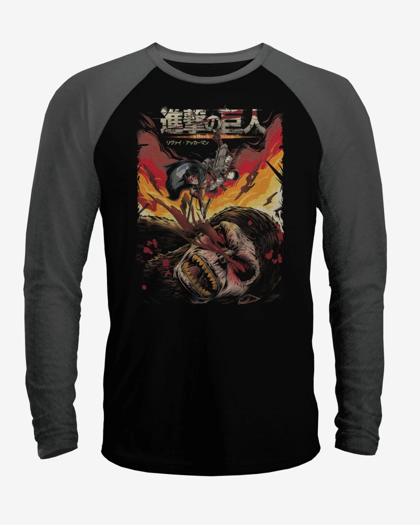 Polera Raglan Levi vs Zeke