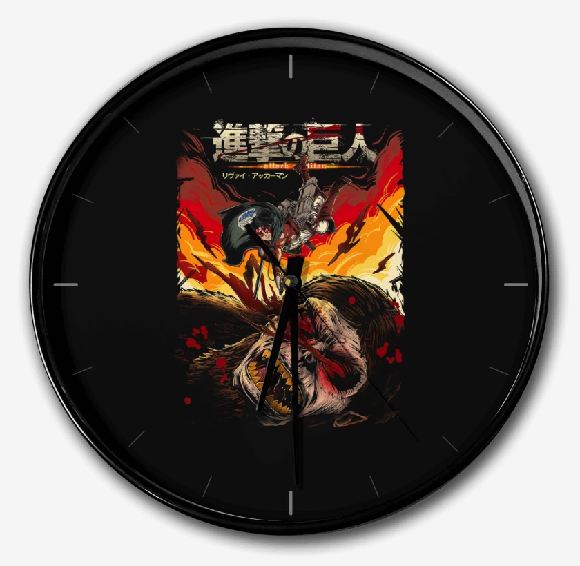 Reloj Negro de Levi vs Zeke