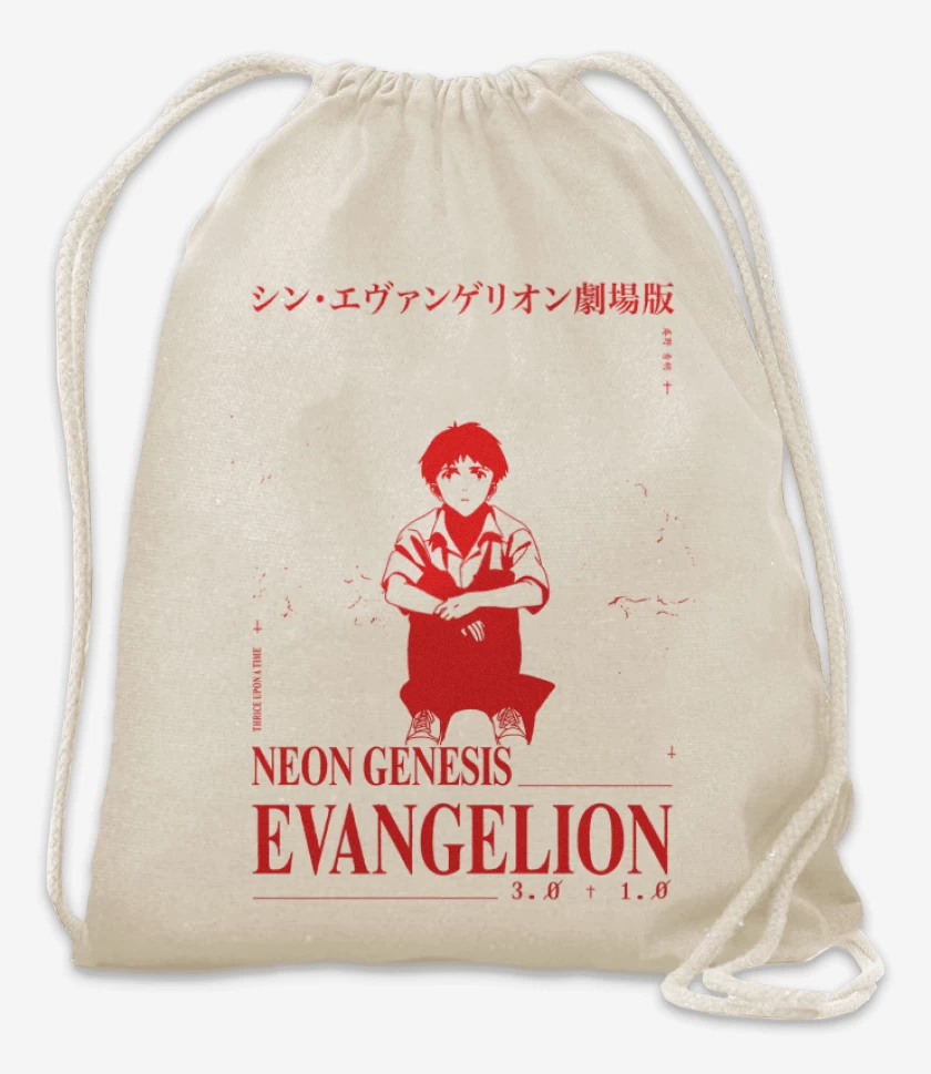 Mochila Blanco de Shinji NGE Thrice Upon A Time