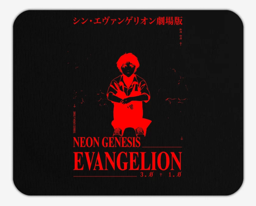 Mousepad Shinji NGE Thrice Upon A Time