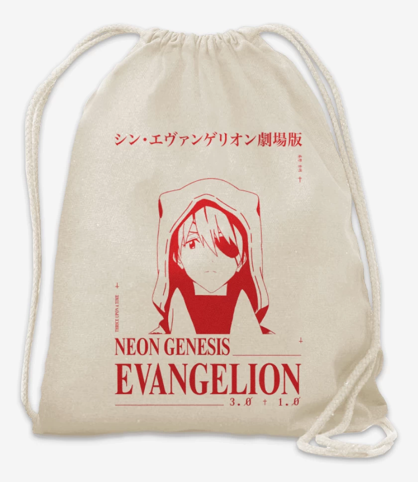 Mochila Blanco de Asuka NGE Thrice Upon A Time