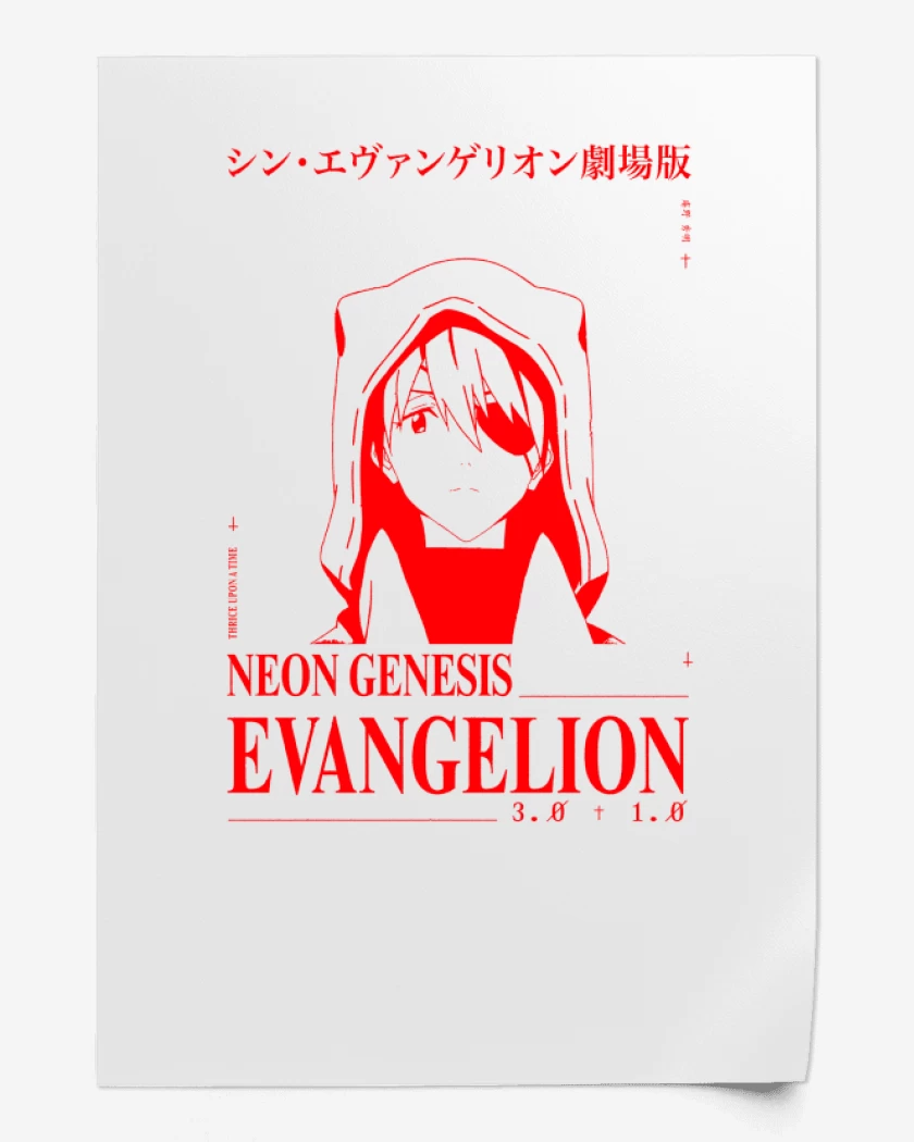 Print Asuka NGE Thrice Upon A Time