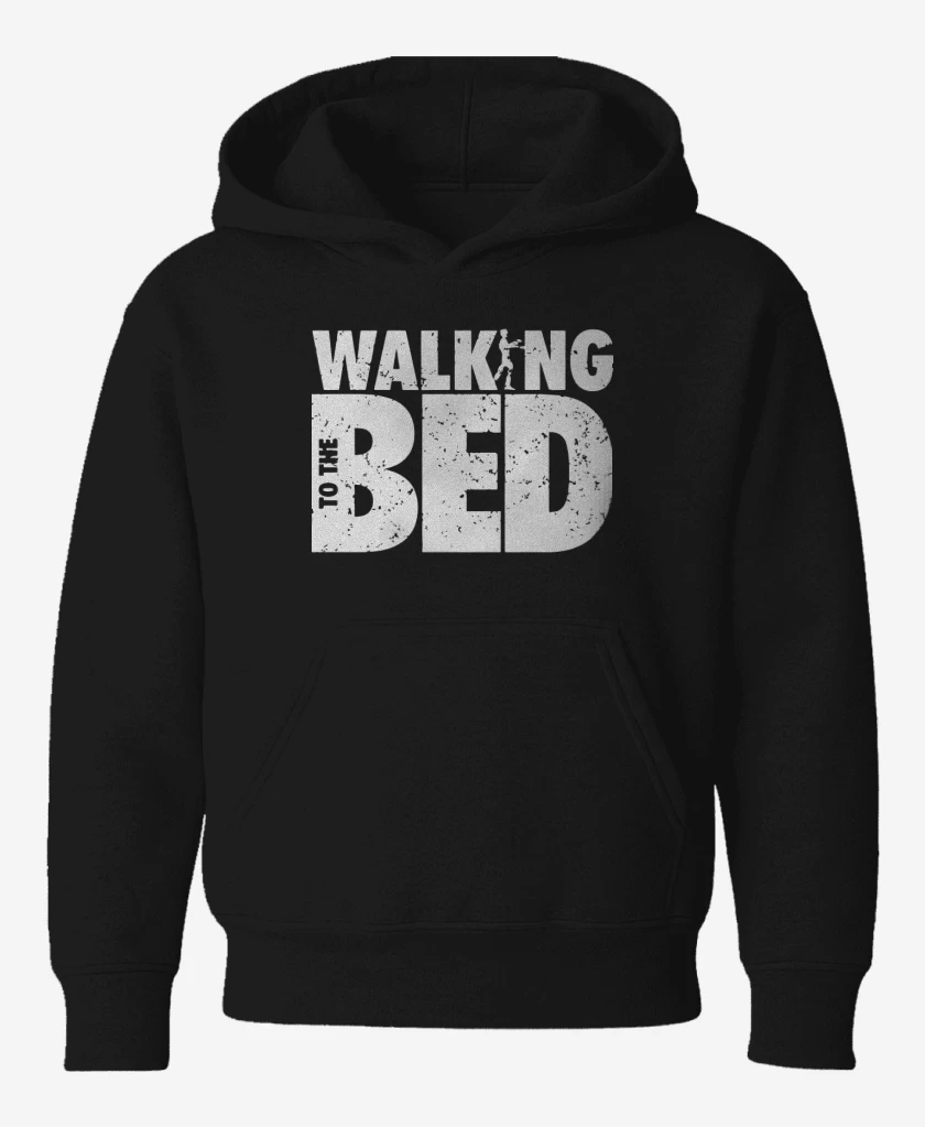 Poleron de niño Negro de Walking to the bed