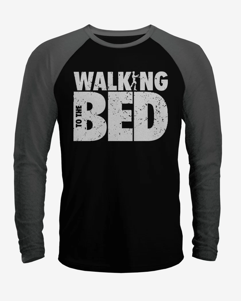 Polera Raglan Walking to the bed