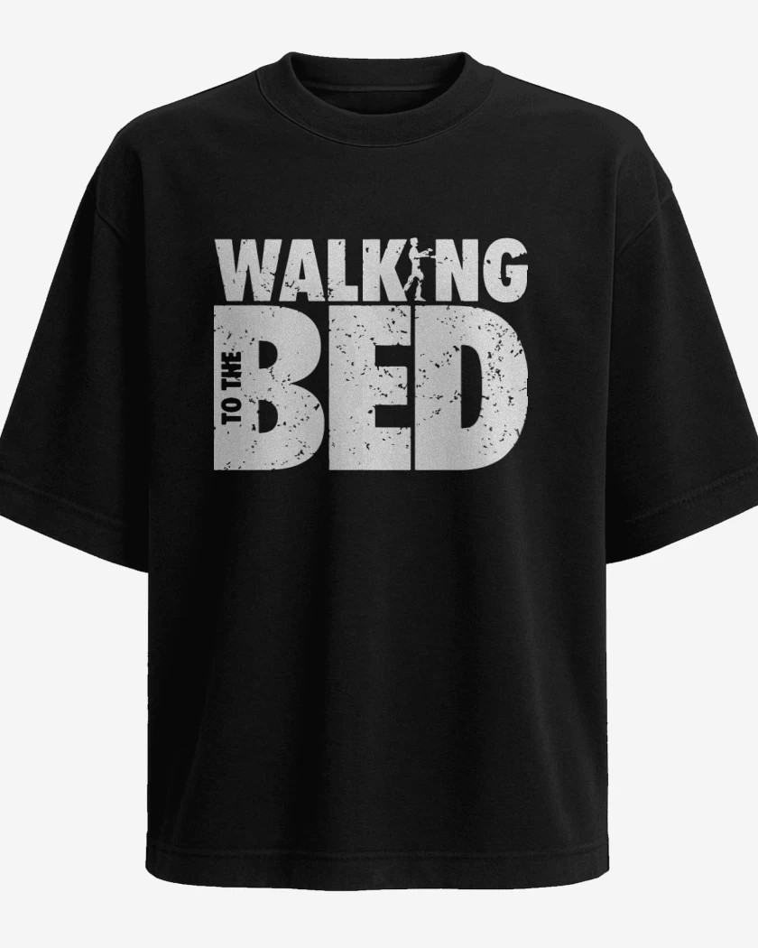 Polera Oversize Walking to the bed