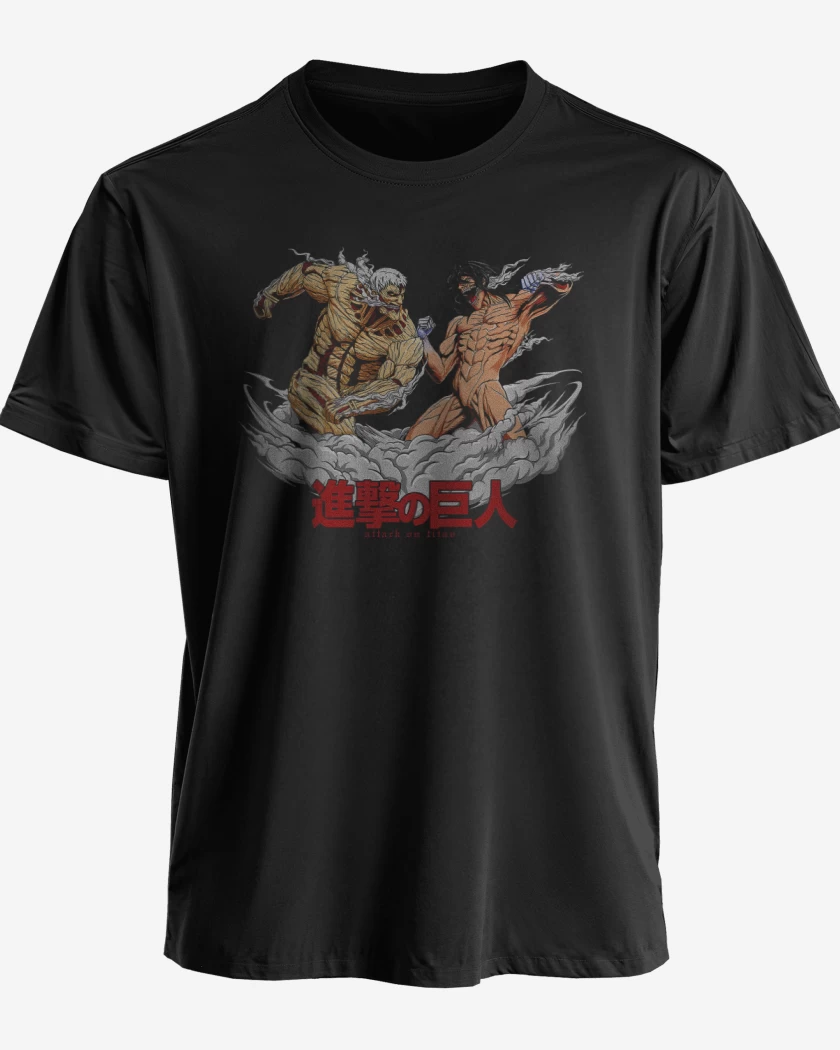 Polera Titan Acorazado vs Titan de Ataque