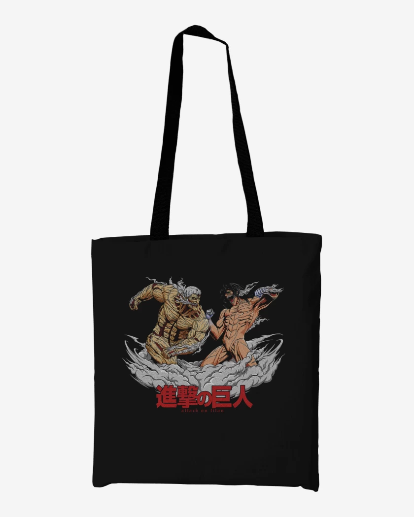 Totebag Titan Acorazado vs Titan de Ataque