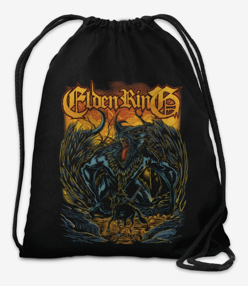 Mochila Negro de Elden Ring 2