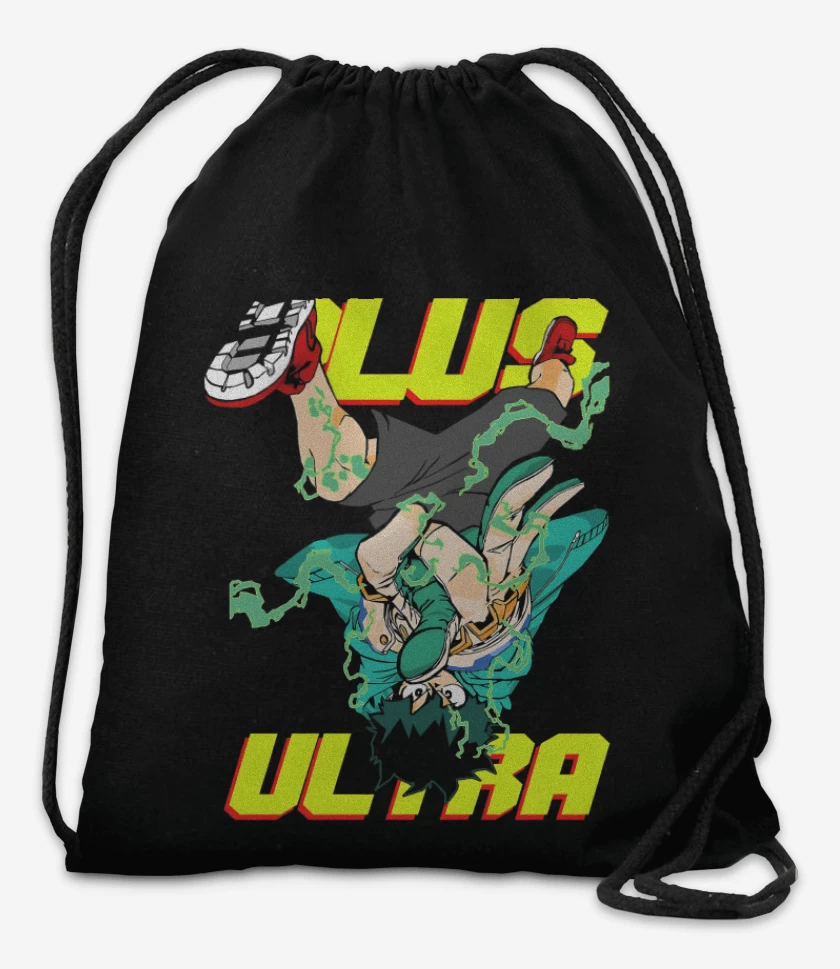 Mochila Negro de Plus Ultra