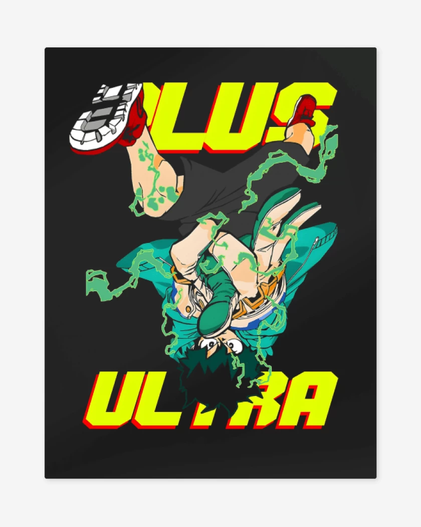 Print metalico Negro de Plus Ultra