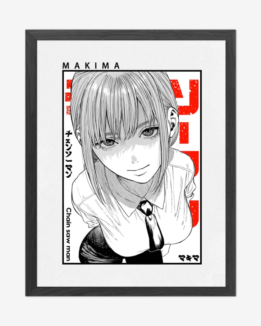 Cuadro decorativo Blanco de Makima